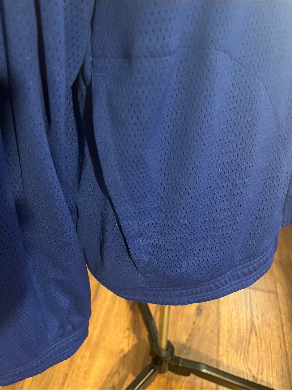Champion Blue Mesh Full-Zip Hoodie - Picture 5 of 5